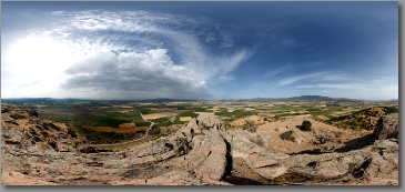 360 Grad Panorama Teuthrania Kalarga Tepe)